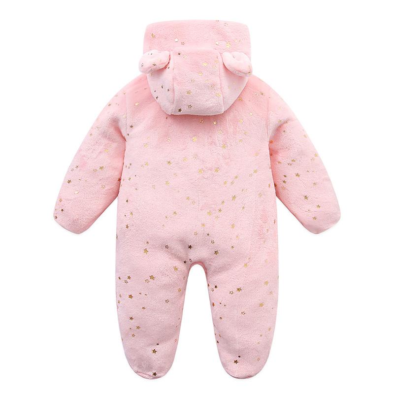 Soft Newborn Baby Clothes Flannel Autumn Winter Baby Boys Girls Jumpsuit Cartoon Newborn Bodysuit Warm Rompers for Babies 0-12M