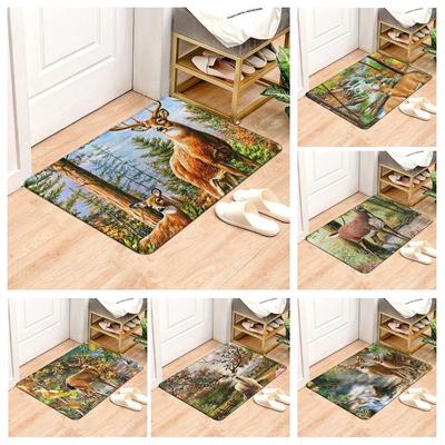 Tappeto Ingresso Casa Casa Stili Animali Naturali Zerbino Tappeto Stanza Tappetino Bagno Tappetino Piedi Bagno Antiscivolo Tappeto Cucina Decorazione Casa