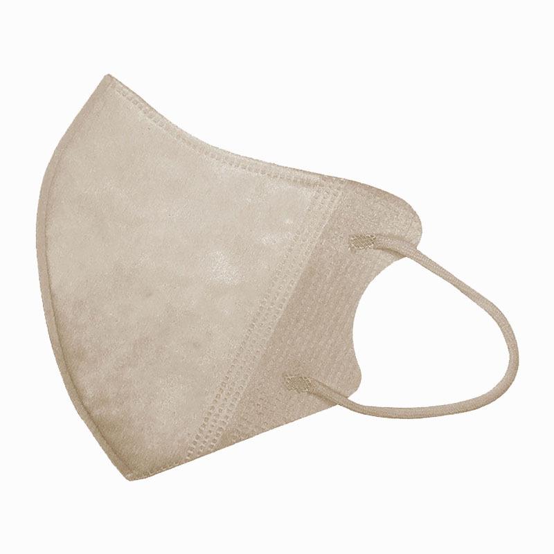 3D Soft-Color Mask: High-Profile, Ear-Friendly, Breathable, Disposable, Three-Layer Japanese Design