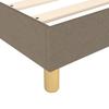 Vidaxl Bed Frame Without Mattress, Taupe, 200X200 Cm, Upholstered