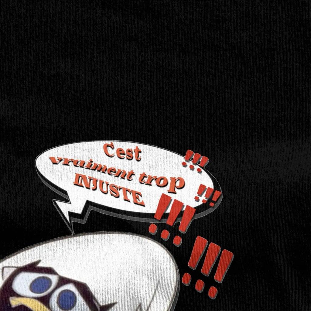 Calimero Kreslené Kuře Pánské Bavlněné Ležérní Tričko Kulatý Výstřih Italská TV Trička Krátký Rukáv Potisk Streetwear