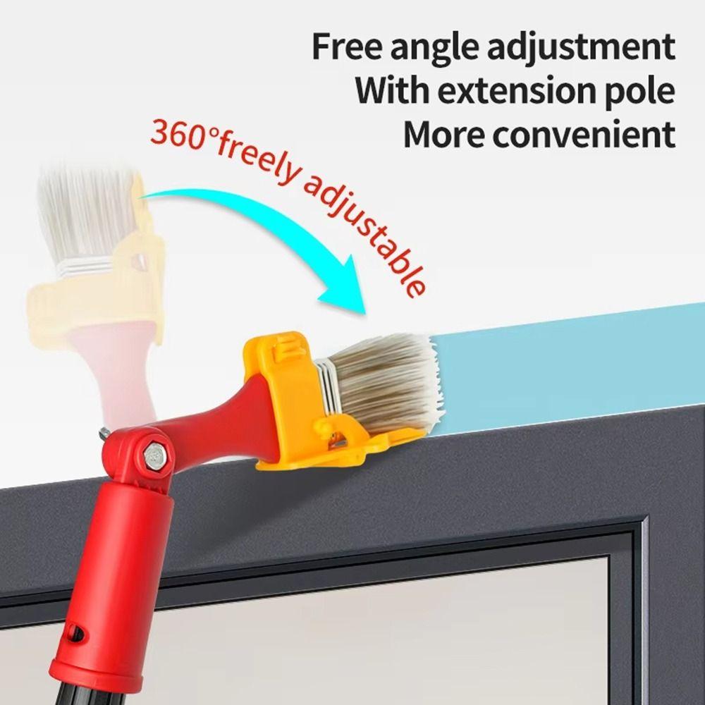 Multifunctional Edging Color Separation Paint Brush Handheld Paint Edger Tool  for Walls Furniture