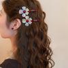 Frühling und Sommer Symphony Essigsäure Blume Haarnadel Seitenclip Seitenhaarnadel Neue Pony-Klammer High-End Stirnhaar-Accessoires