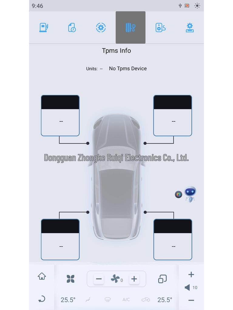 Compatible with Toyota 13th/14th Gen Crown: 9.7-inch Vertical Screen Smart Central Control GPS Navigation System