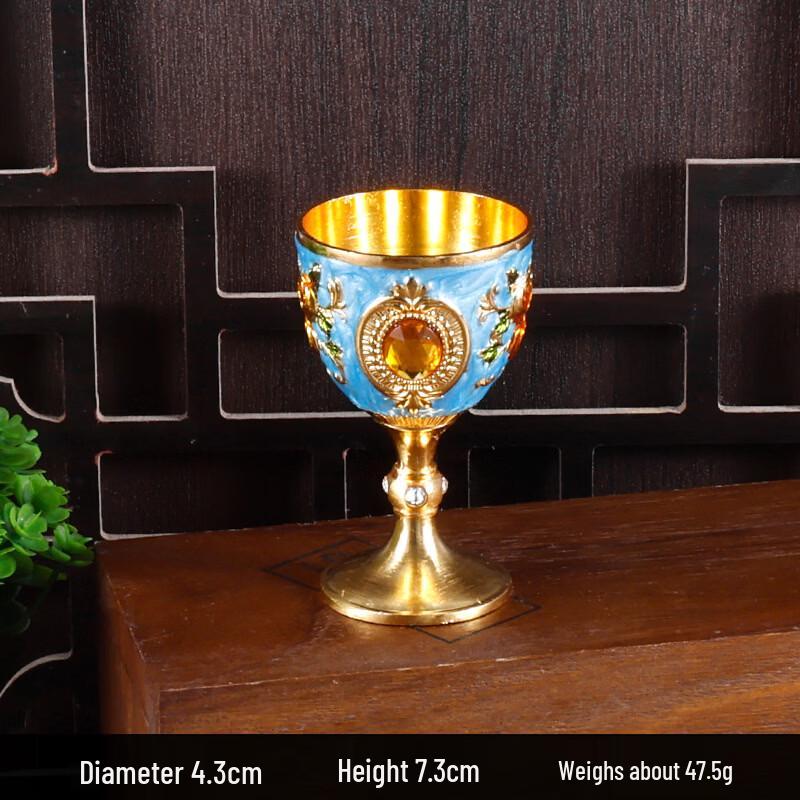 LISM Embellished Rose Baijiu Shot Glasses Set