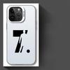 Cartoon Football Number 7 10 Phone Cover Case for iPhone 17 Pro Max 16 11 14 Plus Air 15 12 Pro 13