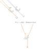 [K.L.Y] Women's Necklace, Starry Sky Crescent Moon, Sterling Silver 925 Pendant, Lovely and Cute, Pure Silver, Gift (Gold)