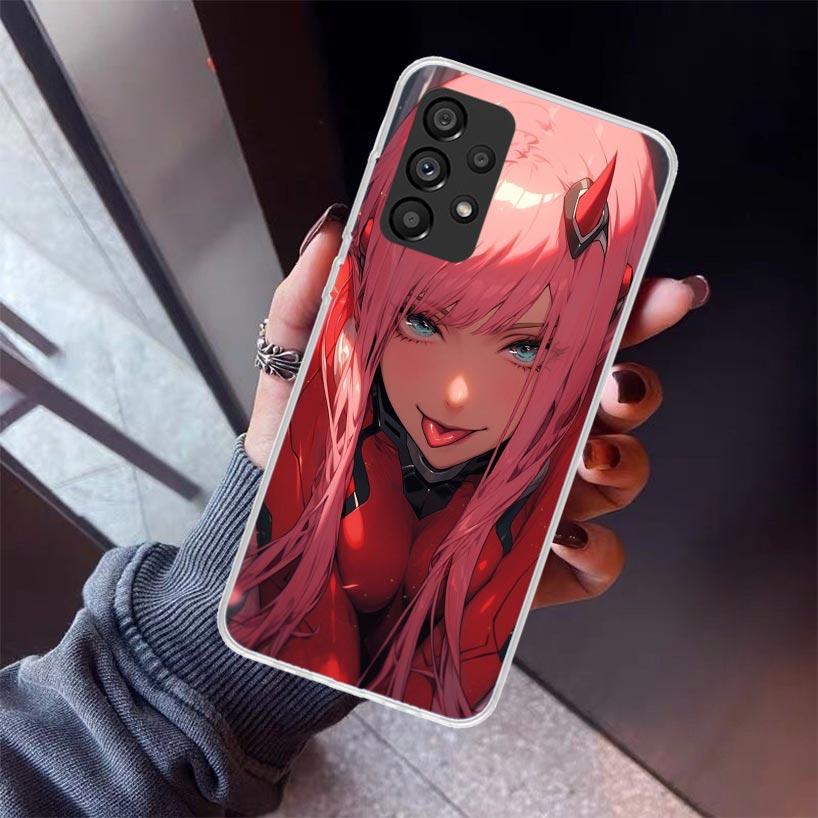 DARLING FRANXX Z-Zero Two Phone Case For Samsung Galaxy A17 A57 A37 A16 A26 A36 A56 A15 A25 A35 A55 A14 A13 A54 A53 A34 A24 A33