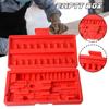 Car Repair Tool Set Capacity Empty Box 1/4 Inch Socket Set 46 PCS Set Wrench Ratchet Screwdriver Car Home Repair Tool Plastic