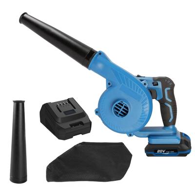 Baustellengebläse, kabelloses, leichtes Gebläse-Set mit 20 V 2,0 Ah Lithium-Akku, Schnellladegerät, 3