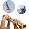 [Retro Monocular Telescope] Foldable Retro Monocular Telescope - Portable for Games, Traveling, Hiking, Hunting, Camping