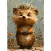 Abstract Art Funny Animals Rabbit Fox Donkey Cat Lion Canvas Posters and Prints Cartoon Animal Mural Canvas Wall Art Home Decor