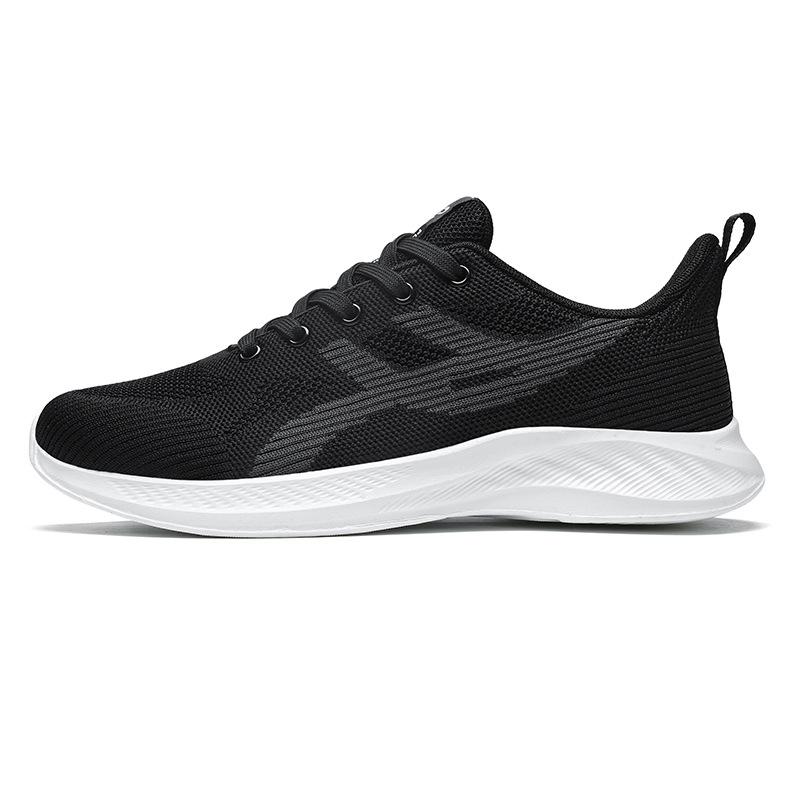Ultra-light Soft-soled Fly-woven Mesh Breathable Mesh Shoes Men's Sports Shoes Are Comfortable and Trendy Versatile Casual Men's Shoes