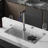 Robinet purificator de apă cu cană push-to-drink, robinet pentru cafenea/bar, robinet principal de bucătărie din alamă