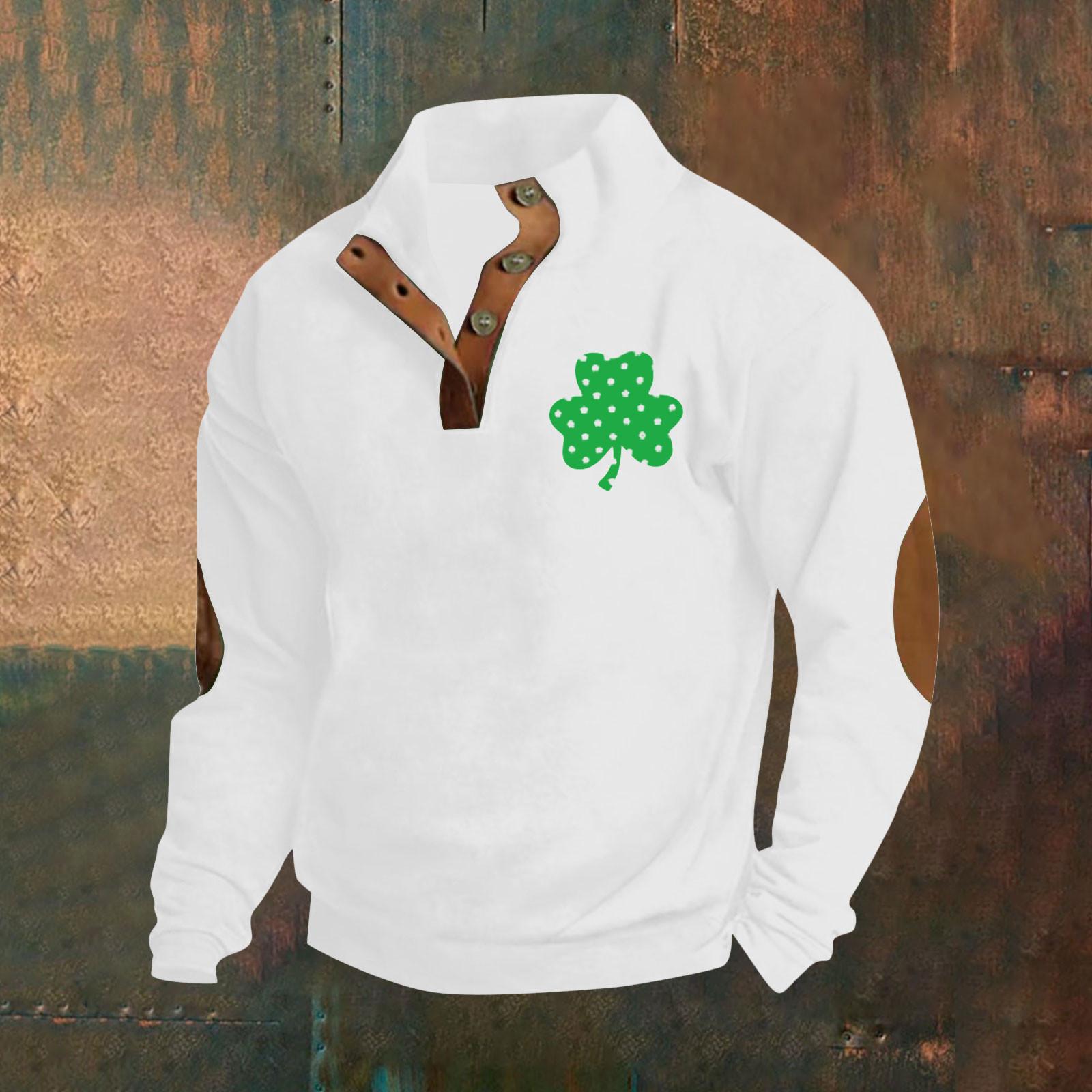 

Весенняя и мужская толстовка с воротником-стойкой — это повседневные свитера для активного отдыха, топы белый