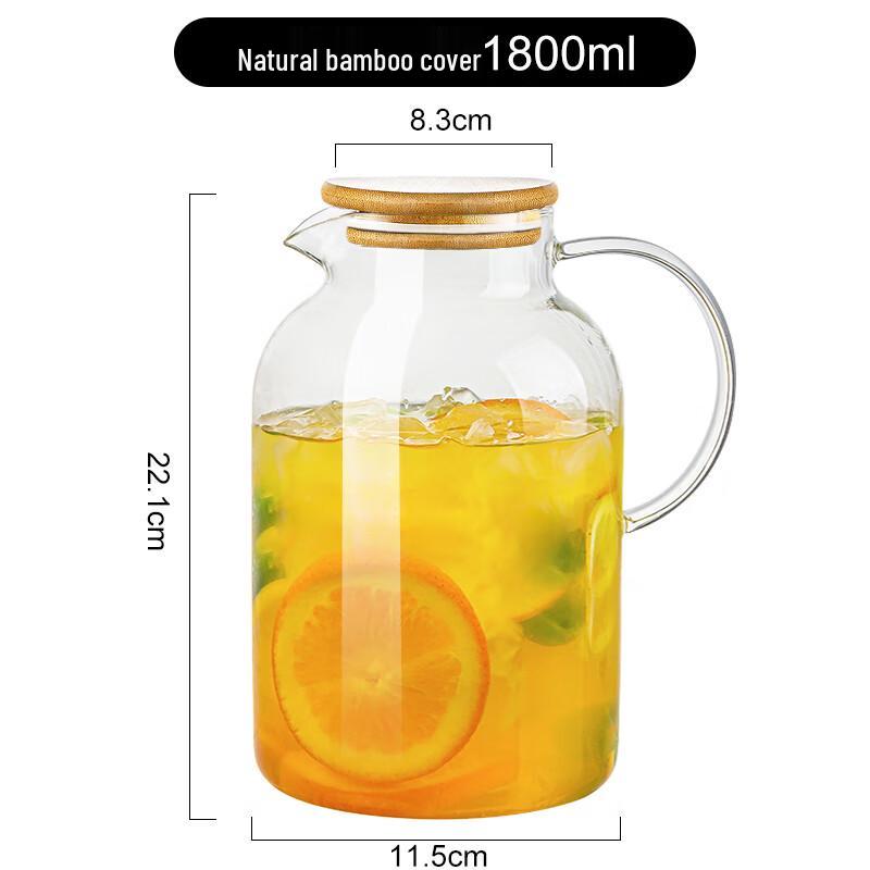 Chaxun Handmade Glass Water Pitcher  Teapot Set