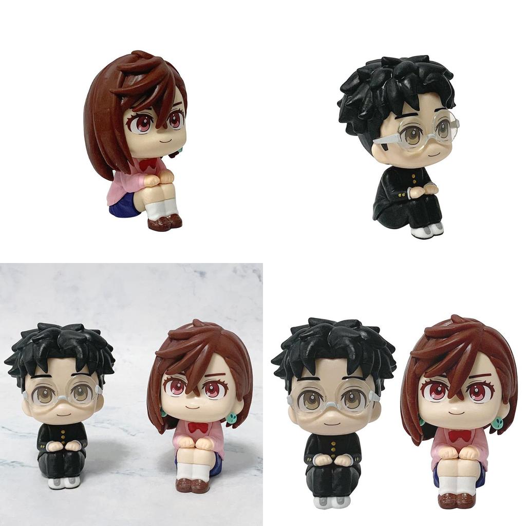 Dan Da Dan Ayase Momo Und Takakura Ken PVC Modell Ornament Für Fans