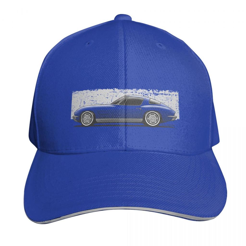 My drawing of the American sports car Baseball Cap hats on offer Streetwear cute fun hats Womens Hats For The Sun Unisexs