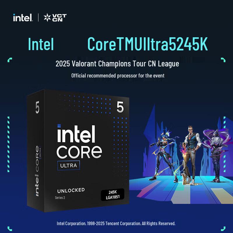 Intel Core Ultra 5 245K Desktop Processor