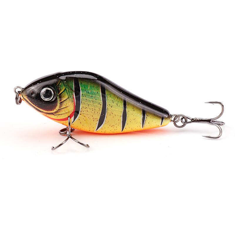 6cm/8cm/10cm Slider Jerkbait Sinking Wobblers For Pike Crankbait Fishing Lure Rattling And Vib For Winter Fishing Tackle