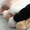 Rex Rabbit Hair Scarf Women's Autumn and Winter Korean Version Thickened Warm Plush Fur Scarf Mao Mao Collar Real Hair