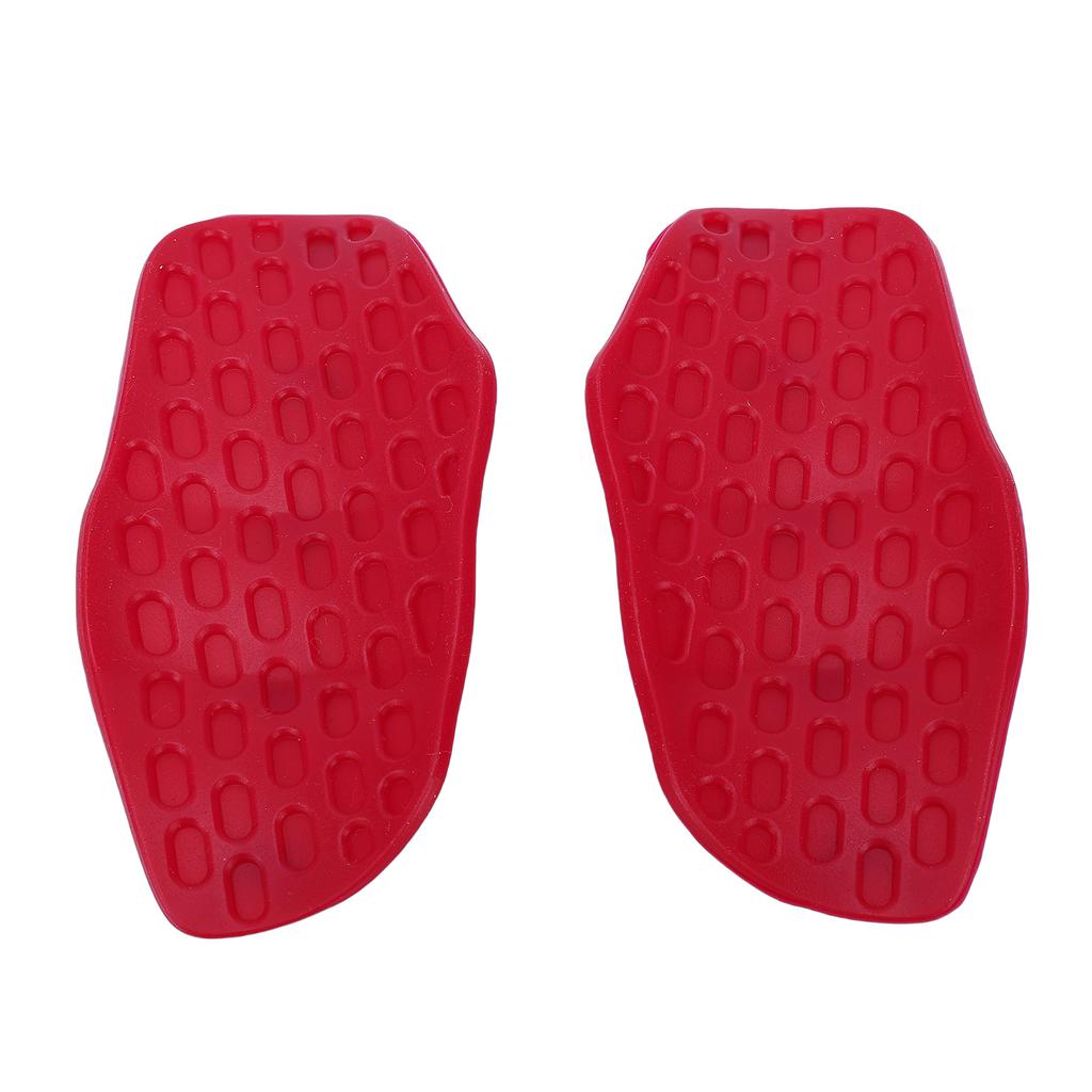 Non Slip Workout Grips Rubber Deadlifts Palm Protectors Pull Up   Ergonomic Finger Sleeve Pads Gym Fitness Gloves for Men Women Training Red