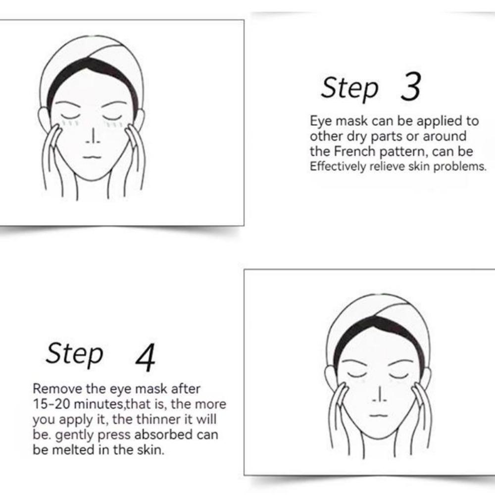 Newly 60pcs Seaweed Tightening Eye Mask Remove Dark Circle Hydrating Under Eye Patches