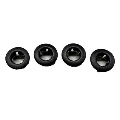 Door Panel Lock Knob Ring Black ABS Replacement Parts 51418200729 For BMW E46 For 3-Series 1998-2004 Interior Parts