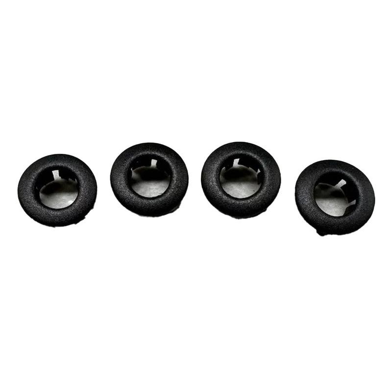 Door Panel Lock Knob Ring Black ABS Replacement Parts 51418200729 For BMW E46 For 3-Series 1998-2004 Interior Parts