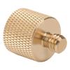 Brass Screw Adapter 1 4 Inch Male to 3 8 Inch Female Tripod Thread Reducer Screw Adapter