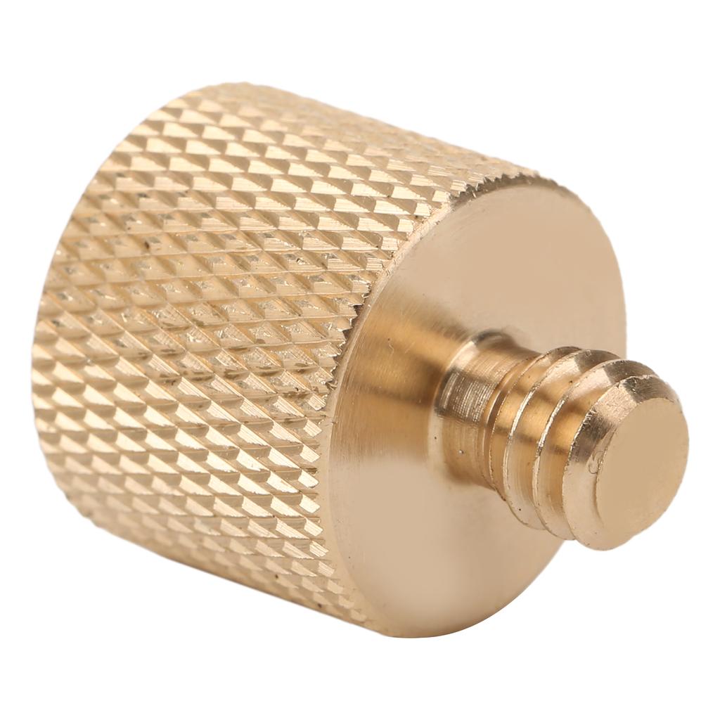 Brass Screw Adapter 1 4 Inch Male to 3 8 Inch Female Tripod Thread Reducer Screw Adapter