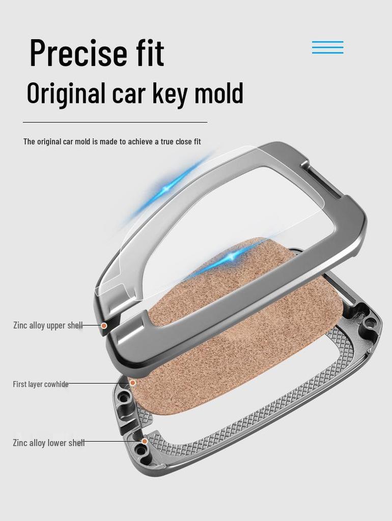 Buick Envision Plus 2021 Model Key Case Metal Protective Shell