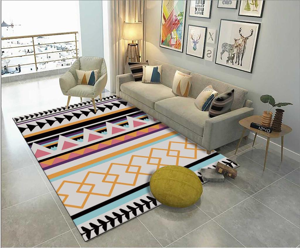Instagram Style Carpet Hotel B&B Hostel Bedroom Bed Bed Camping Full Carpeted Moroccan Style