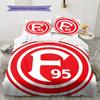 F95 Logo Bedding Quilt Set Quilt Cover Pillowcase Home Decoration Birthday Gift (1 * Duvet Cover + 2 * Pillowcase, Without Core)