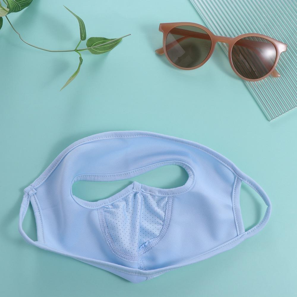 Anti-UV Sunscreen Veil Face Gini Mask Driving Face Cover Summer Sunscreen Mask Womne Face Mask