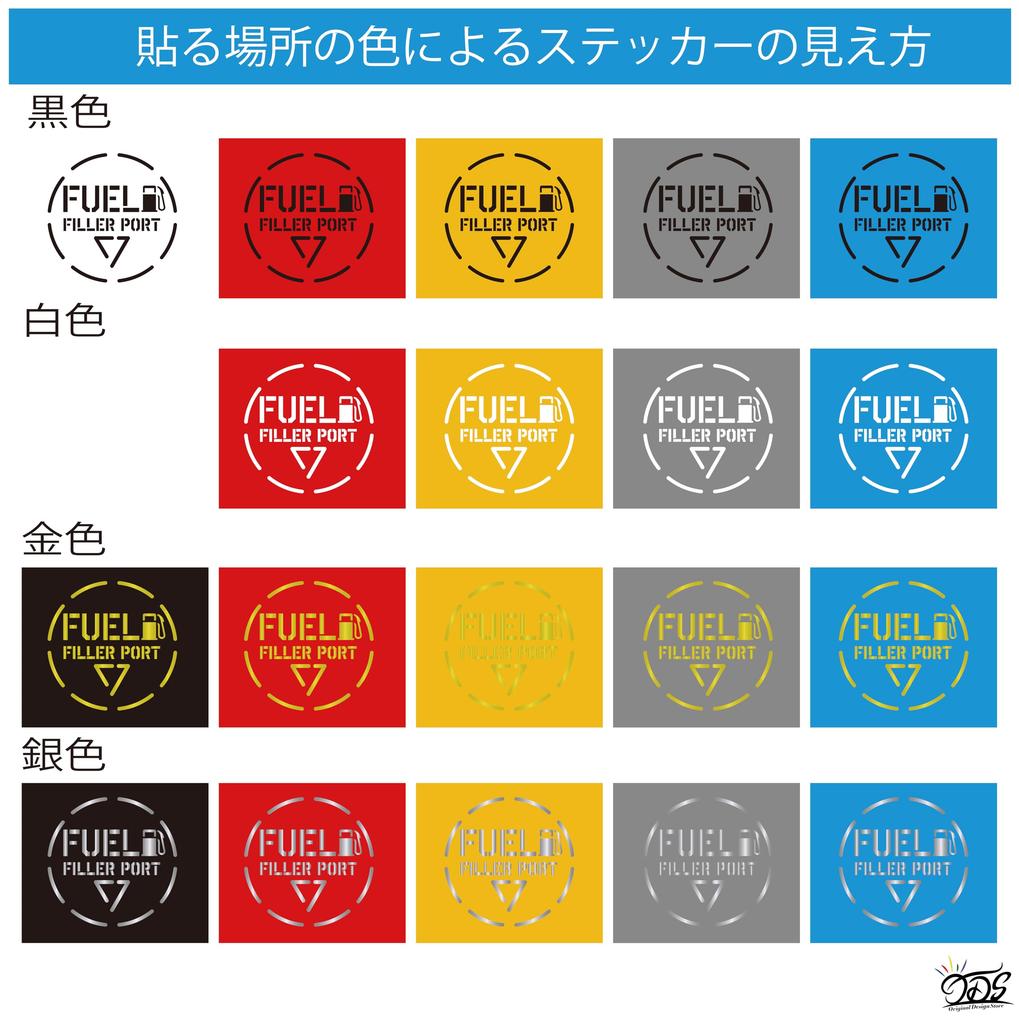 Outdoor Activities Department [Fuel Fuel Dispenser] Cutting Sticker W3.9 x H3.9 inches (W10 x