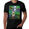 Theodore The Goat Tshirt Simple Solid Color Crew Neck Tee Tshirt
