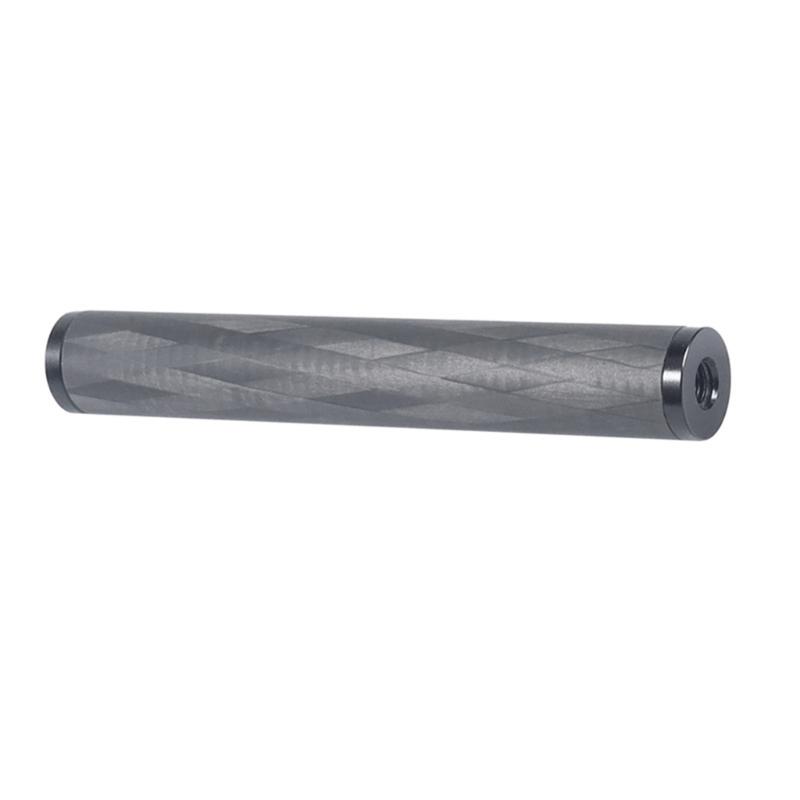 

Carbon Fiber Tube 100mm 15mm Diameter Double 1/4 Female Thread For Universal Photography Rigs Accessories Lightweight 1