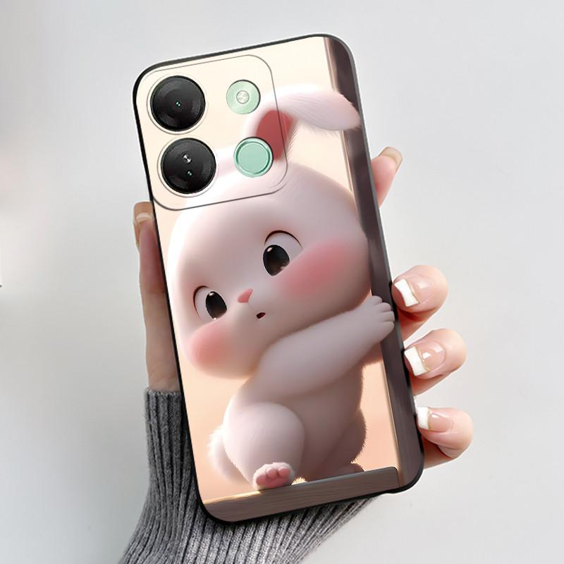Cute Case For Infinix Smart 7 HD / Smart 7 Plus Fundas Coque Printing Shell Protective Cover Soft Silicone Cartoon Phone Casing