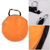 PVC Folding Portable Downwind Wind Paddle Popup Board Kayak Kit Sailboat Accessories(Orange)