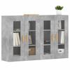 VidaXL Wall Cabinets 2 Pcs Concrete Grey Engineered Wood 3197900