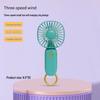 Portable Mini Handheld Fan with Silent Operation and Hanging Ring for Outdoors