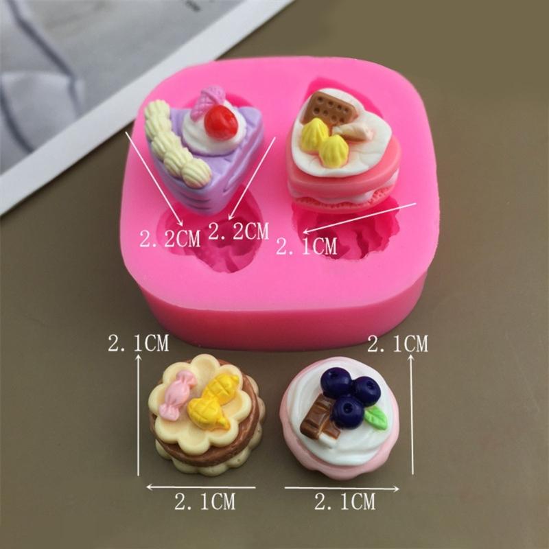 Silicone Dessert Molds Pastries Making Accessories Various Shape Baking Molds Suitable for Baking Chocolate Treats