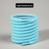 1 Pair Hemp Rope Shoelaces Color Matching Casual Shoes Sports Shoes Canvas Shoes Round Shoelace
