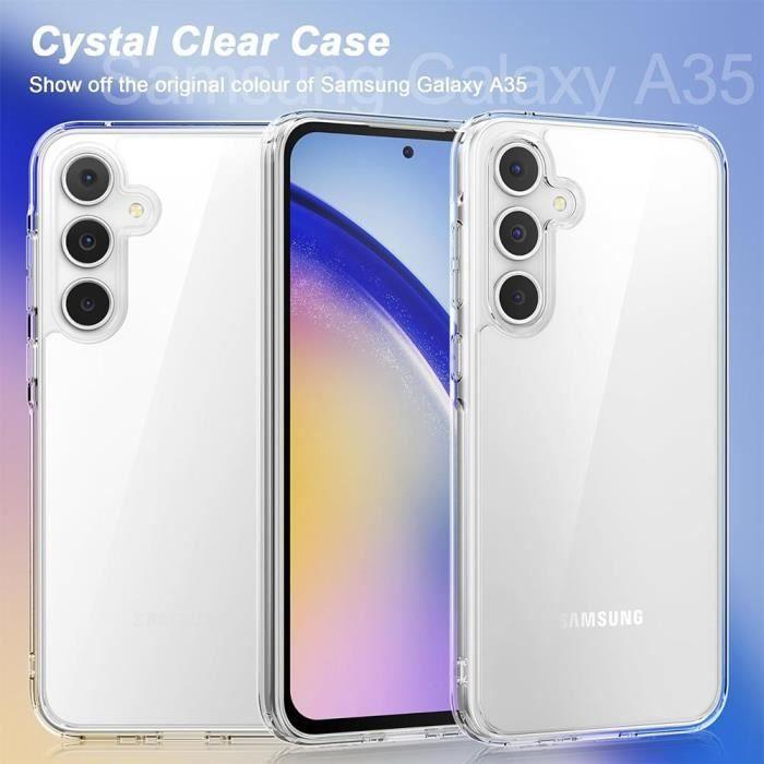 Coque de protection - BOOLING - pour Samsung Galaxy A35 5G - Souple - Transparent - Antichoc