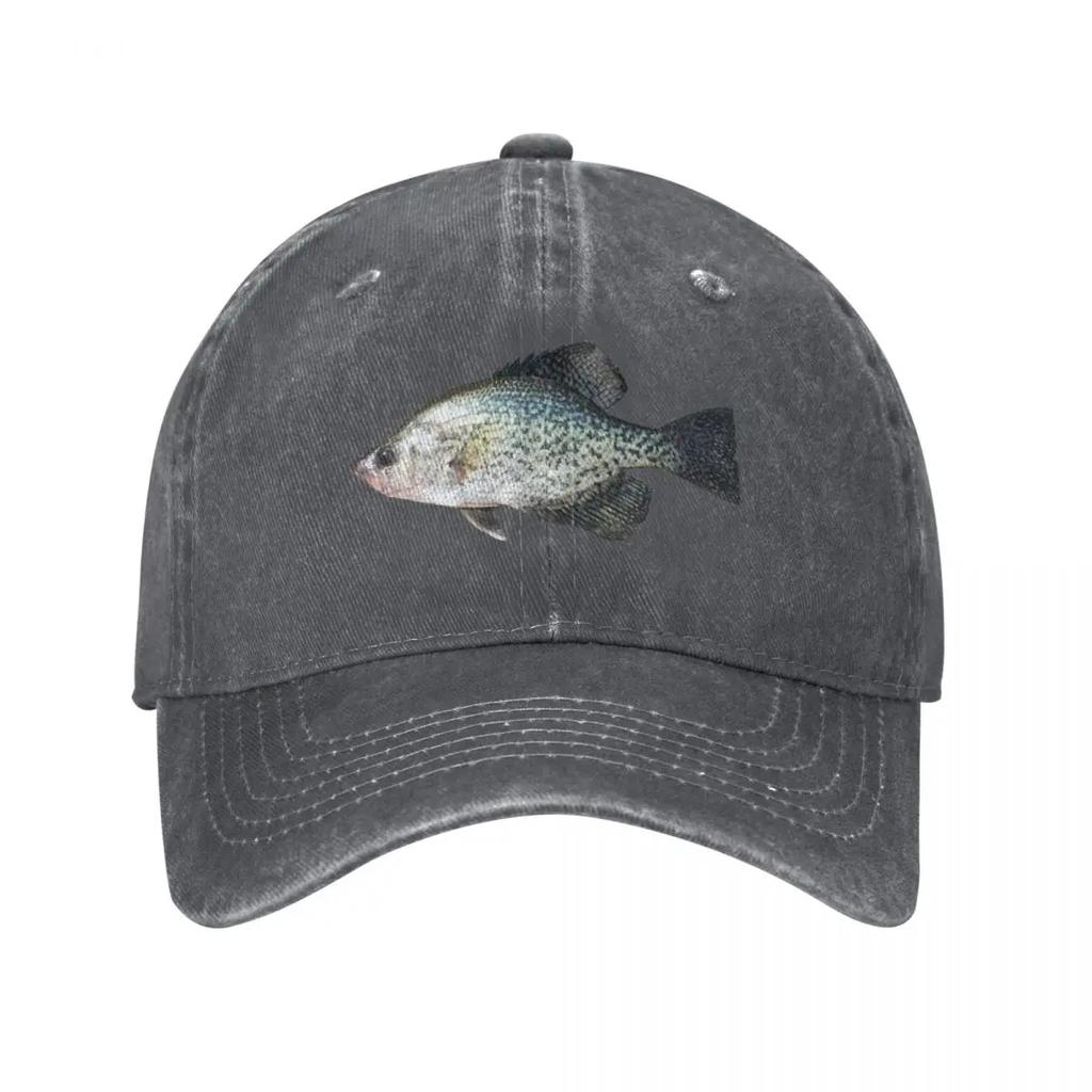 Mr Crappie Baseball Cap Christmas Hat Golf Hat Thermal Visor dad hat For Unisex Womens