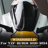 For Yamaha YZF R1 R1M YZF-R1 YZF-R1M 2020-2025 2025 Motorcycle Front Windshield Windscreen Windproof Air Deflector Protector