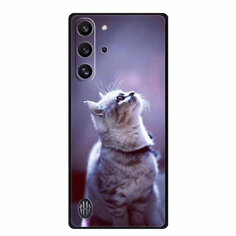 For ZTE nubia Red Magic 10 Pro 5G Case Animals Soft Silicone TPU Phone Cases Back Cover for REDMAGIC 10 Pro+ Fashion Wolf Fundas