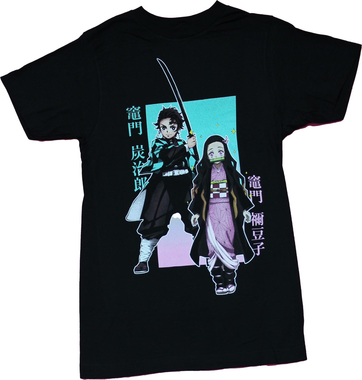Demon Slayer New Adult T-Shirt - Nezuko & jiro Sce on Box XXXL