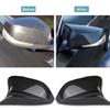 For Infiniti QX30 Q50S Q50 Q60 Q70 2014- Wing Side Mirror Cover Rearview Mirror Rear View Cap Car Styling Auto Accessories